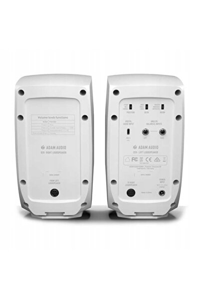 NO BRAND ADAM AUDIO D3V White monitor activ (pereche)