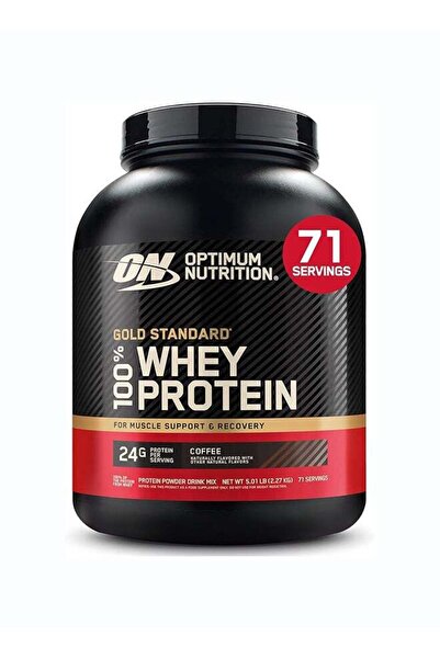 OptimumStore Optimum Nutrition Gold Standard Whey Protein Coffee Flavor - 2.2...