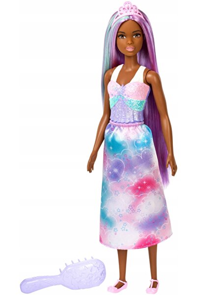mattel LALKA BARBIE DREAMTOPIA PRINȚESĂ CU PĂR LUNG pentru pieptănat FXR95