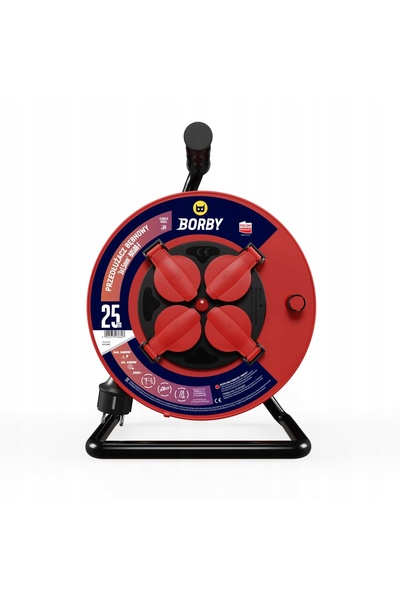 NO BRAND Cablu prelungitor pentru tobe BORBY BY-02-36607 (25 m)