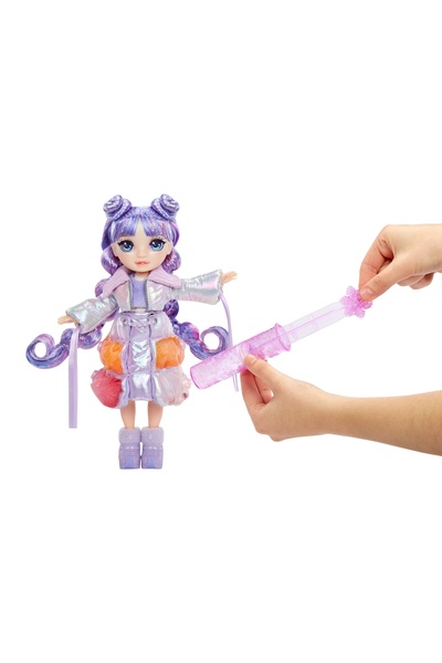 Rainbow High Țara Minunilor de Iarnă Violet PĂPUȘĂ DE JOACĂ ACCESORII PENTRU ...