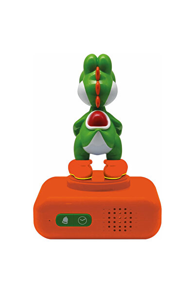 LEXIBOOK Ceas deșteptător Super Mario Yoshi, jucărie cu lumină de veghe RL800NI1