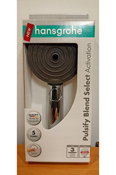 Hansgrohe Pulsify Select S Pară de duș 105 cu 3 jeturi Relaxare 24110670