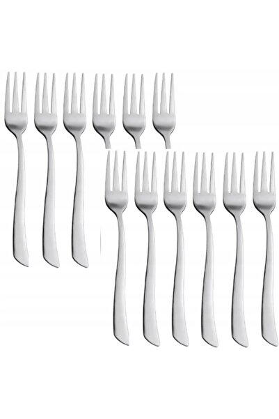 Ambition SET TACĂNE WAVE 12 FORCHETE DE DEZERT 1 SPATULĂ DE TORT