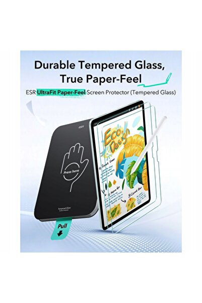 NO BRAND Folie de protecție ESR pentru iPad Air 13 " M4 / M3 / M2 cu aplicato...