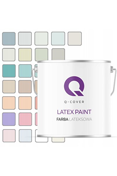 NO BRAND Vopsea latex pentru pereți, 20,5L, mat intens, pentru pereți și tava...