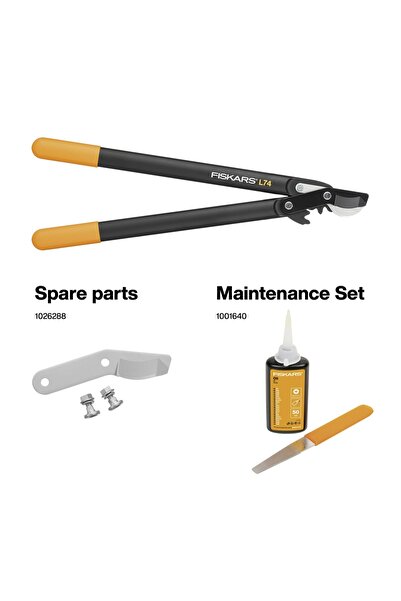 FiSKARS LAMĂ SUPERIOARĂ DE REPOZIȚIE PENTRU FORFĂCĂTOR DE CURĂȚAT + 2 ȘURUBUR...