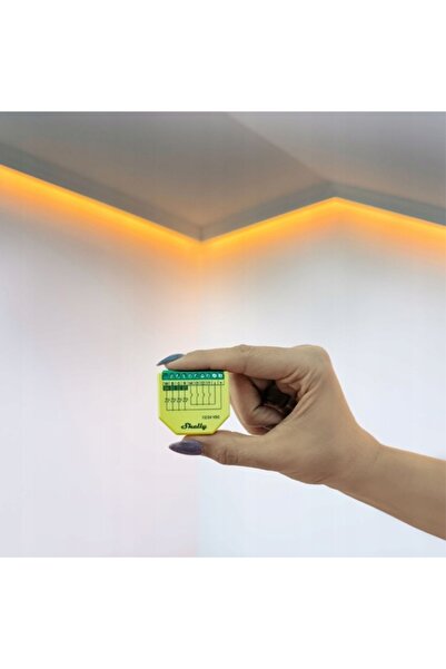 Shelly Controler bandă LED Plus RGBW PM Wi-Fi/Bluetooth 2 bucăți