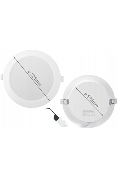 NO BRAND 2x 18W Corp de iluminat LED tip panou, subțire, pentru tavan, cu mon...