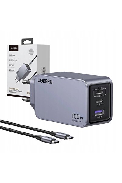 NO BRAND UGREEN Nexode Încărcător rapid de rețea USB cu 2 porturi USB-C, 100 ...