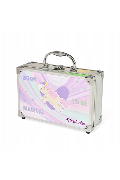 NO BRAND Set de machiaj de jucărie, set de călătorie unicorn mic, parfum cu s...