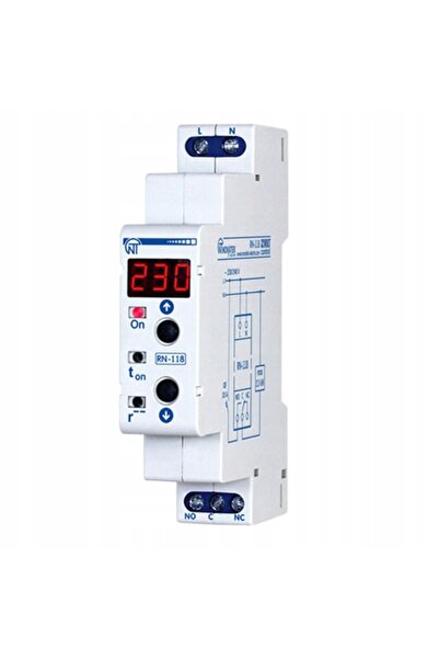 NO BRAND Releu de control al tensiunii RN-118 230V 10A