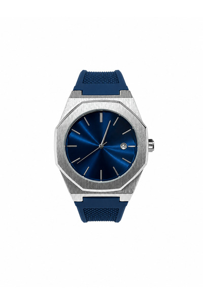 Aybars Erkek Kol Saati, Plastik Kordon, Lacivert Kadran Quartz Analog Bilek S...