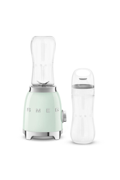 SMEG Blender PBF01PGEU, 300 W, 2 x 600 ml, 20.000–24.000 rpm, Bază anti-alune...
