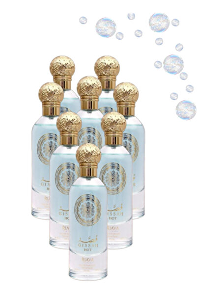 RIAVA PERFUME 8 قطع عطر جيسة هوت بلاك 85 مل