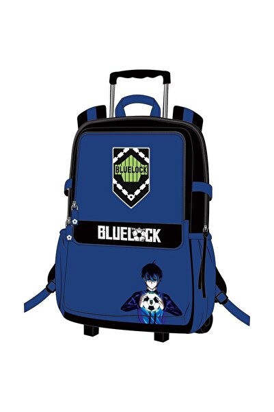 Blue Lock Trolley Backpack, 19.5 inches, FKST32177 Assorted Color