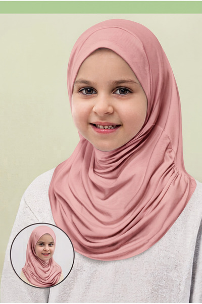 MyReal Practical Ready-To-Wear Scarf for Girls - Flexible, Sweat-Resistant Da...