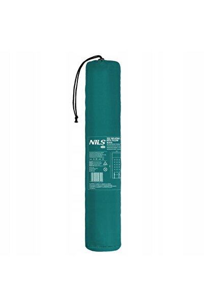 NO BRAND Saltea autogonflabilă Karimata Travel + Pernă 188x66x3.5 cm
