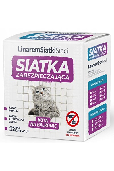 NO BRAND SET PREMIUM CU PLASĂ GROSĂ PENTRU PISICĂ, PENTRU BALCON, 6x2
