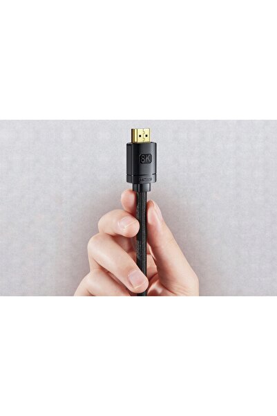 Baseus Cablu HDMI 2.1 de 3 metri, 8K 60Hz HDR 48Gbps, pentru televizoare și m...
