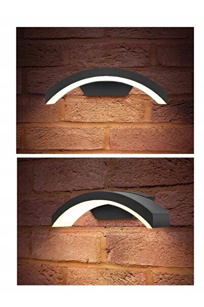 Adviti Lampă de perete LED de exterior pentru grădină PILEA 9W 700lm IP54 400...