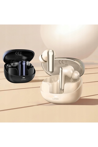LDNIO Căști intraauriculare fără fir TWS Bluetooth USB-C FĂRĂ zgomot ANC/ENC