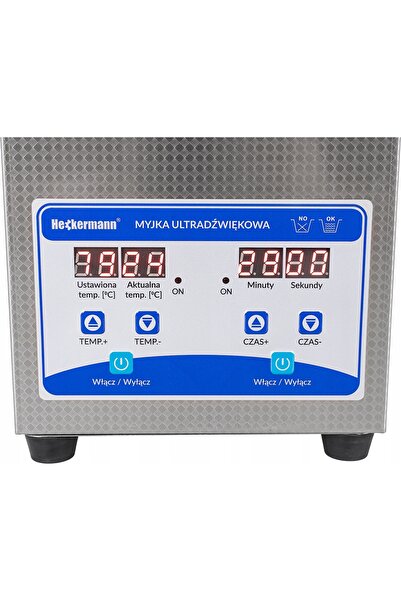 Heckermann MYJKA CURĂȚĂTOR CU ULTRASUNETE PENTRU PIESE AUTO 2L 160W + LICHID