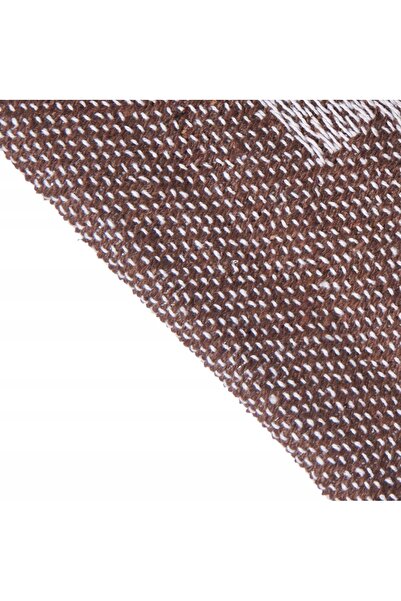 Gift Decor Cuvertură de pat din bumbac jacard maro, 180 x 220 cm, textil de casă