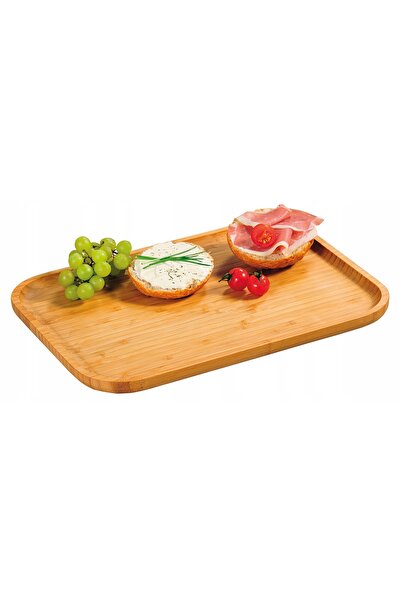 Kesper Tavă de servire din bambus pentru bucătărie 37x27 CM