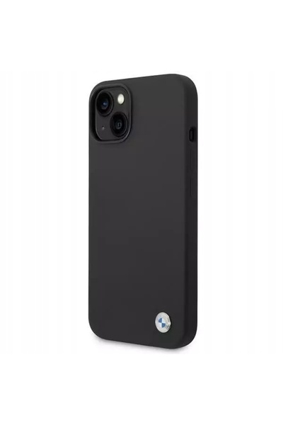 NO BRAND Husă BMW pentru iPhone 14, 15, 13 de 6.1 inch, cu logo metalic, vers...