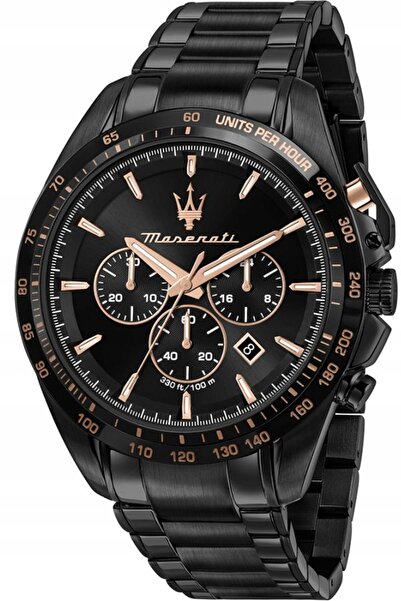 Maserati TRAGUARDO R8873612048 Ceas bărbătesc original negru + Cutie