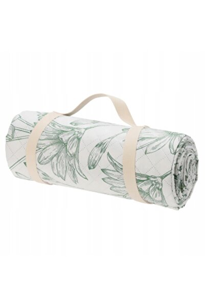 Progarden Pătură de picnic pliabilă din poliester 150 x 200 cm verde