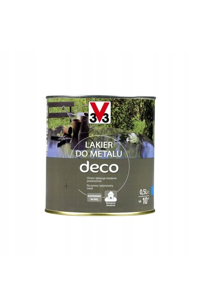 NO BRAND V33 Vopsea metalică decorativă mată 0.5L