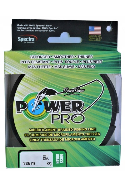 Power Pro Fir împletit Shimano 0,23mm/135m verde