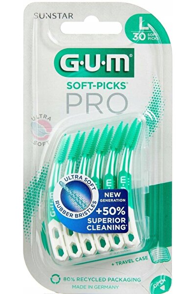 NO BRAND GUM SOFT PICKS PRO Periuțe interdentare mari - 3x30 bucăți