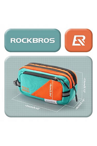 ROCKBROS Geantă de ciclism pentru ghidon 2,5L 3011006701 W015 Turcoaz
