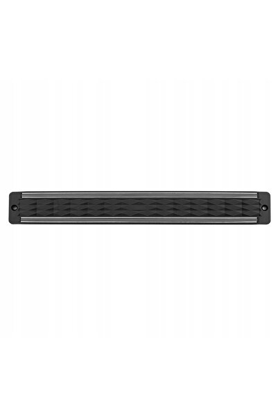 NO BRAND Bară magnetică pentru cuțite Soft Touch, 33 cm, neagră, VINZER 50307