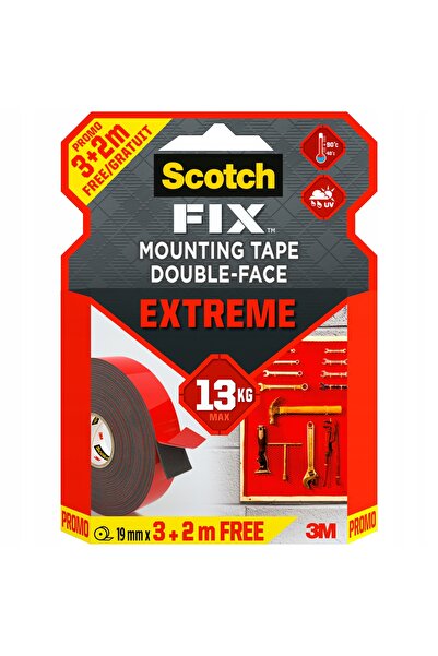 Scotch Bandă dublu adezivă 3M Extreme pentru uz exterior