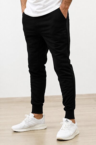 TORUK MAKTO Unisex Ribbed Leg Sweatpants Jogger Comfortable Fit Casual Sports...