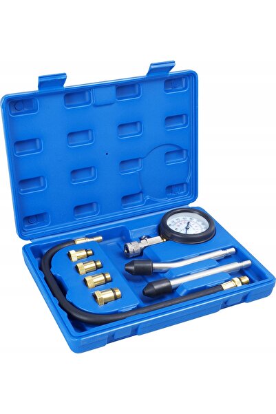 Lamex Tester de compresie motor 0-20 BAR pentru benzină, pentru motoare în do...