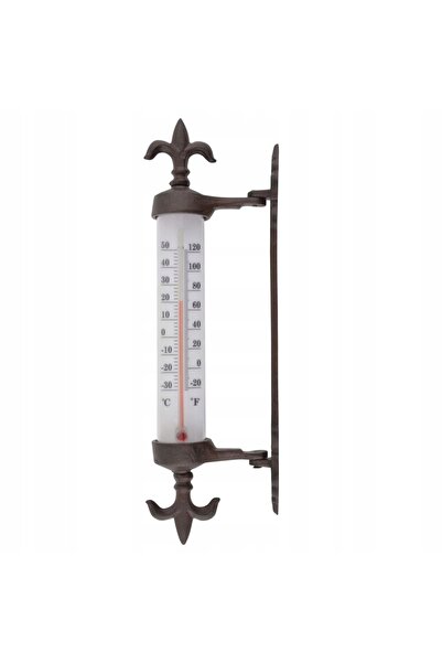 vidaxl Termometru de perete GELATINOUS rotativ DECORATIV VINTAGE 30cm decorativ