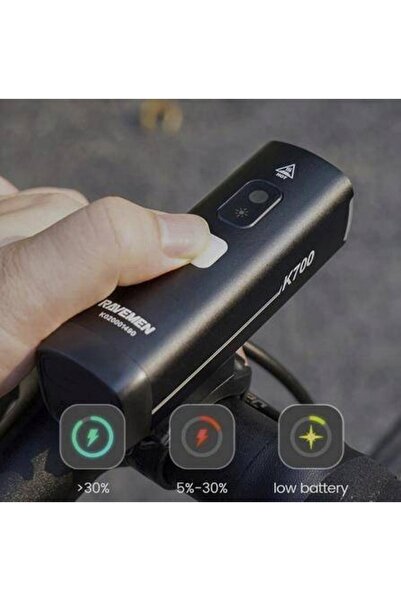 NO BRAND Lumină bicicletă față-spate LS31 Ravemen K450 + TR30 450 lm 30 lm USB-C
