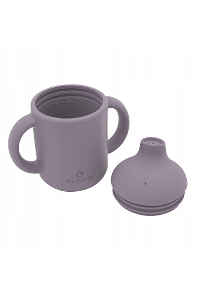 NO BRAND Set de masă Olmitos din silicon, 5 piese, roz, non-toxic, 6-36 luni