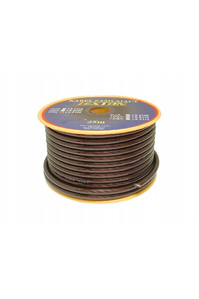 NO BRAND LEXTON 6GA/8MM CCA NEGRU 25M CABLU DE ALIMENTARE RESISTENȚĂ MARE LA ...