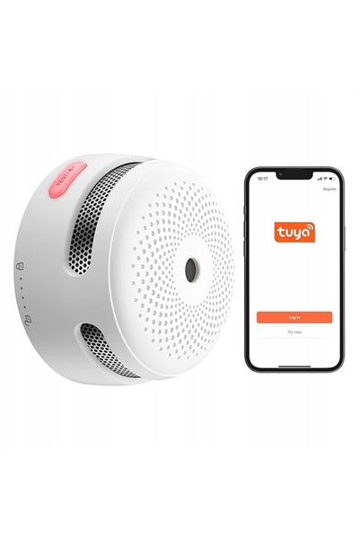 X-Sense Senzor detector de fum XS01-WX Certificare aplicație Wi-Fi independentă