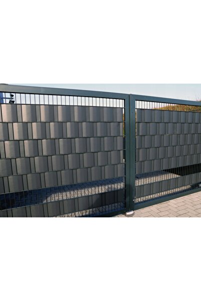 Cellfast Folie de acoperire gard, panou de gard, grafit, 19x35m, cleme
