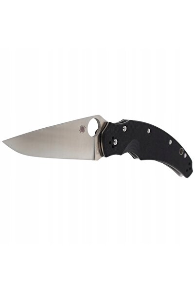 NO BRAND Cuțit Spyderco Opus Black G-10 Plain (C218GP)