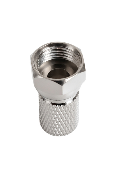 Spacetronik Conector cu șurub tip F, Piuliță mare 7.0mm/20mm TV-FT04 100 bucăți