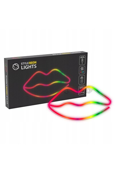 MANTA Lumină LED neon pentru perete, lumini neon pentru cameră, lampă de vegh...