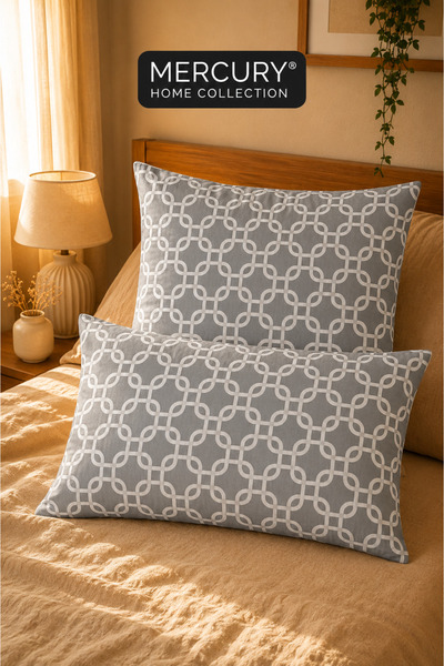 Mercury Pillowcase 2 Pieces |   Cotton |   Covered Design